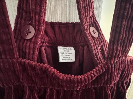 Menčestrová sukňa na traky lindex 110/116, lindex,110