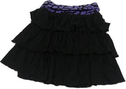 Suknička čierno-fialová, george,140