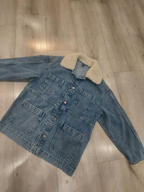 Riflová bunda, h&m,xs