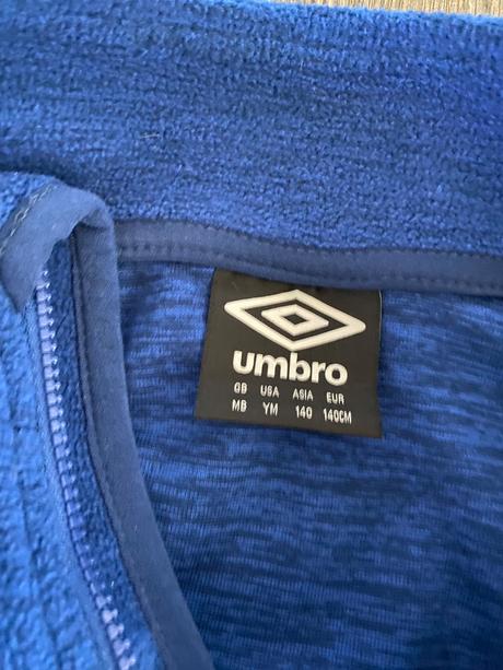 Flisova mikina umbro 140, umbro,140