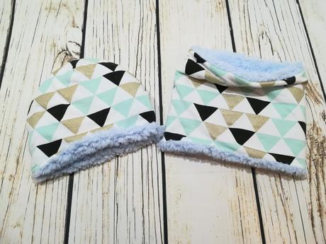 Set čiapka a nákrčník, 98 - 128