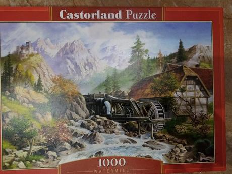 Puzzle vodný mlyn 1000 dielikov, 