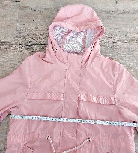 Ružová prechodná vetrovka, 140
