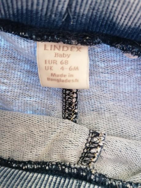 Tepláky s riflovym vzhľadom, lindex,68