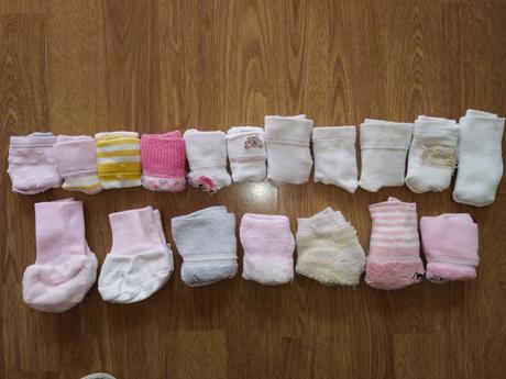 Ponožky pre dievčatko, 50–62