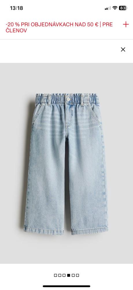 Rifle h&m wide, h&m,98