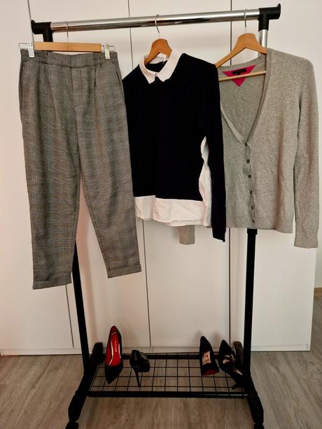 Dámske chino kárované nohavice, tally weijl,s