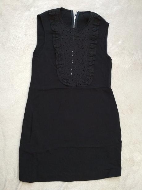 Čierne decentné šaty philosophy - top stav, 36