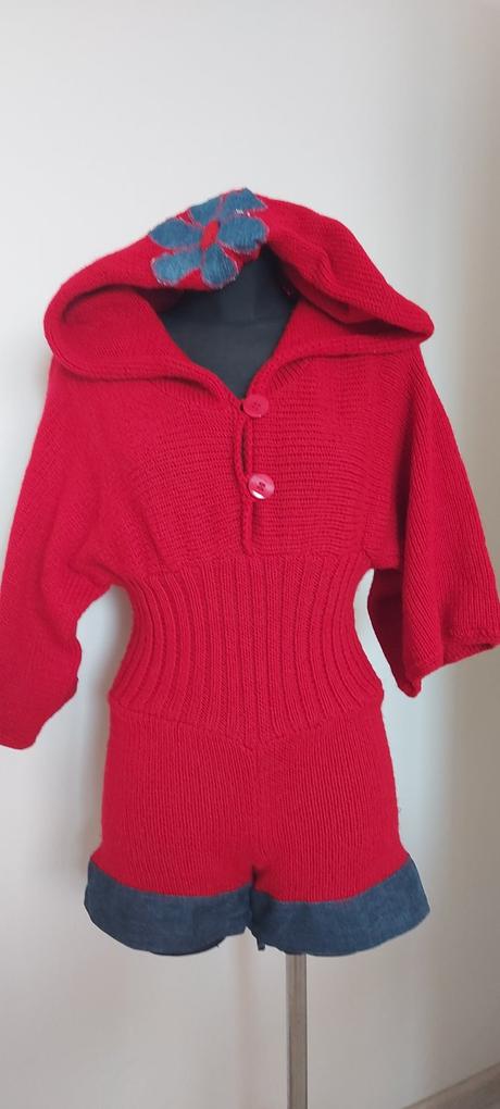 Overal  štrikovany, s