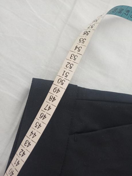 Ćierne nohavice c&a 46, c&a,46