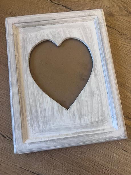 Fotorámik vintage so srdiečkom, 