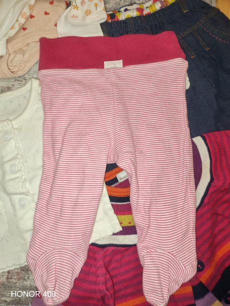 Balíček babygirl s perinkou, 19 kusov, 50–62