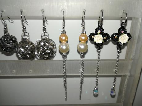 Náušnice kus 1 euro,