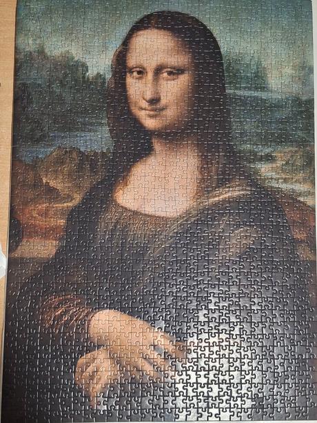Puzzle clementoni mona lisa monaliza, 