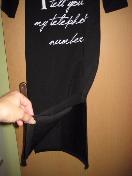 Predĺžené tričko alebo šaty, xs