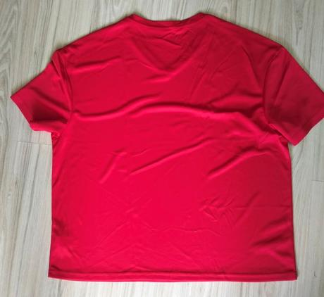 Dámske červené tričko, "1976", v. 2xl/3xl, xxl