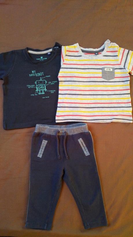 2 tričká & nohavice tom taylor, č. 68/74, tom tailor,68