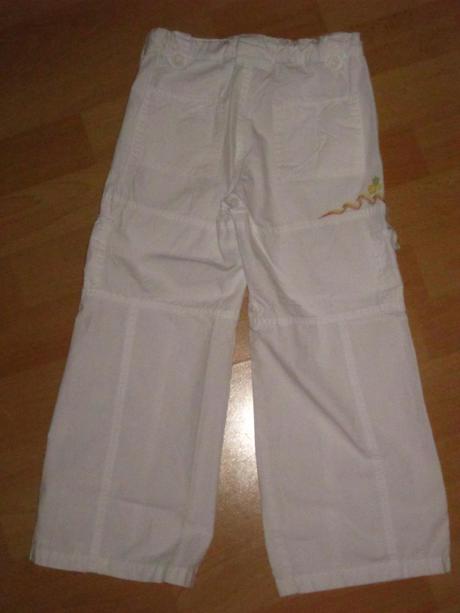 Biele letné nohavice, 116