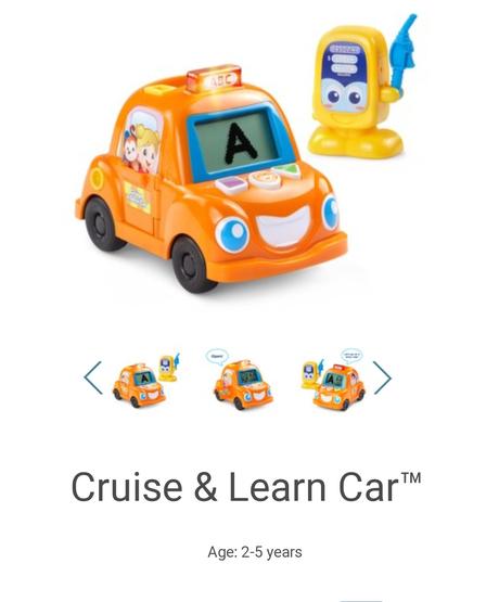 Učiace auto cruise&learn vtech, 