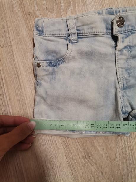 Dievčenské riflove kratase, f&f,98