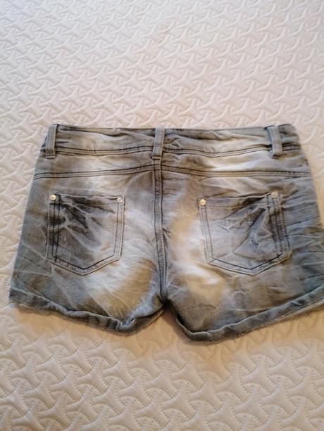 Dievčenské riflové kraťase, 158