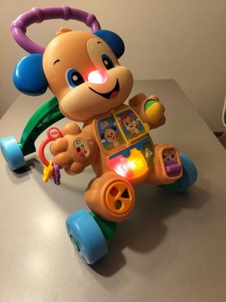 Chodítko fisher -price psík, 