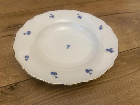 Hlboký tanier s kvetinovým vzorom, 