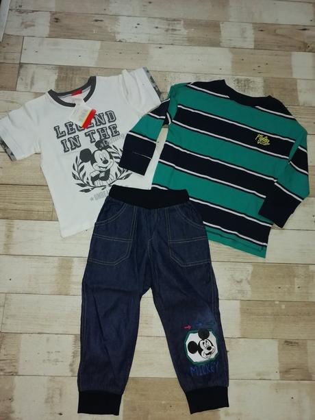 Tričko a nohavice mickey, 86–98