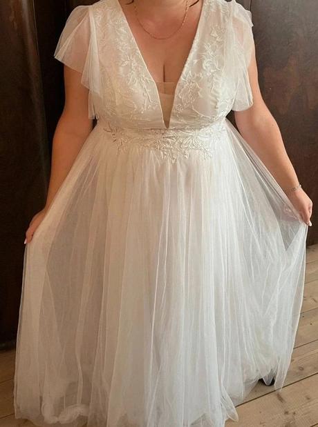 Svadobné šaty veľkosť xl, xl