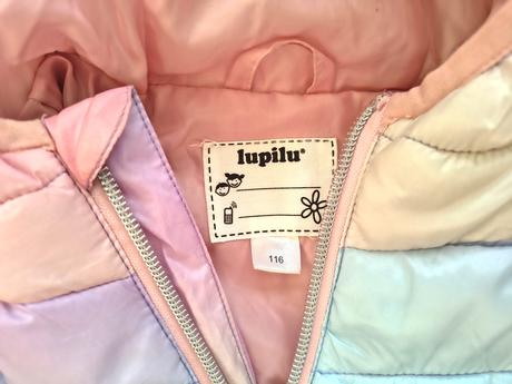 Farebná dúhová bunda, lupilu,116