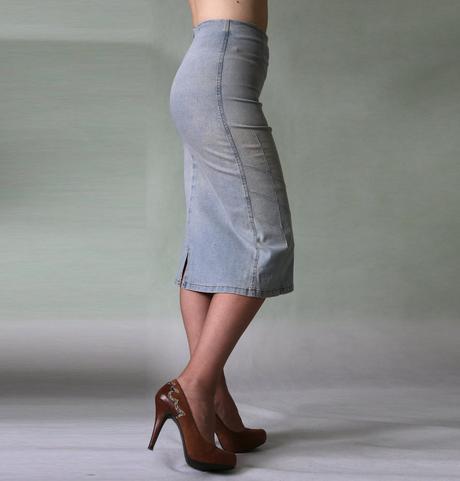 Ultraúzka džínsová sukňa veľ. 34, xs