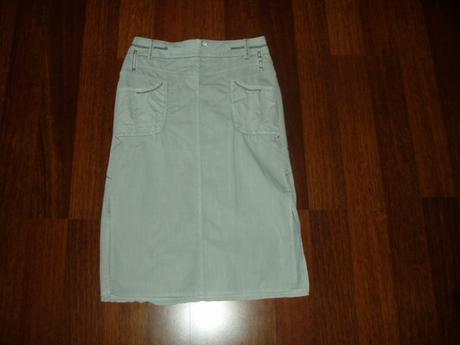 Next riflová midi sukňa, next,s