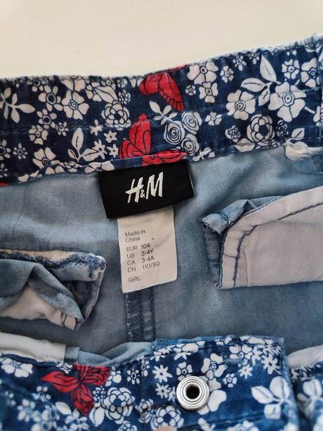 Šortky, h&m,104