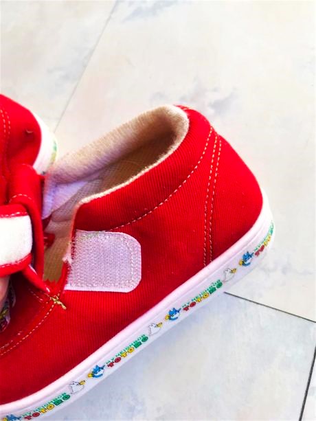 Kotníkové plátenky na suché zipsy 24/25, 24