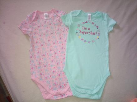 Krasne a kvalitne bodynka 2-pack, baby club,104