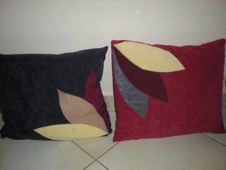 Vankúše - ručná práca., 