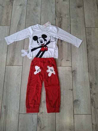 Mickey suprava sedí na 92/98 velkost, 92