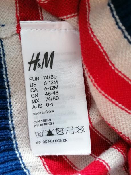 Prechodná čiapka, h&m,74