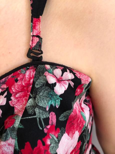 Šaty s kvetmi, orsay,m