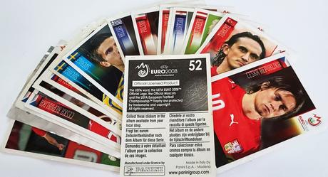 Nálepky - panini - uefa euro 2008,