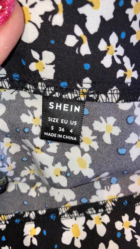 Dámska kvetovaná letná sukňa, s