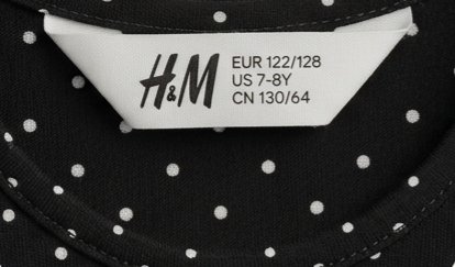 Botkované šatičky h&m, h&m,98