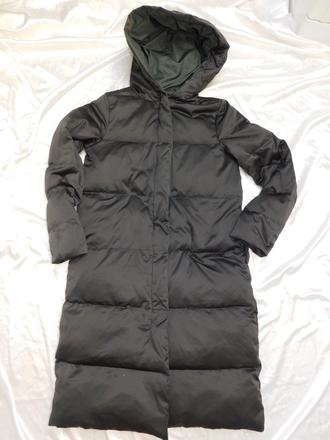 Zara dlha paperova bunda s kapucnou, zara,36