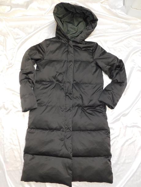 Zara dlha paperova bunda s kapucnou, zara,36