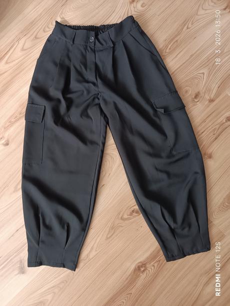 Ľahké nohavice s kapsami, m