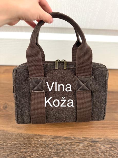 Vlnená kabelka od talianskej značky bonfanti, 