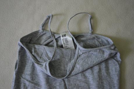 Sivé tielko 146-152, h&m,146
