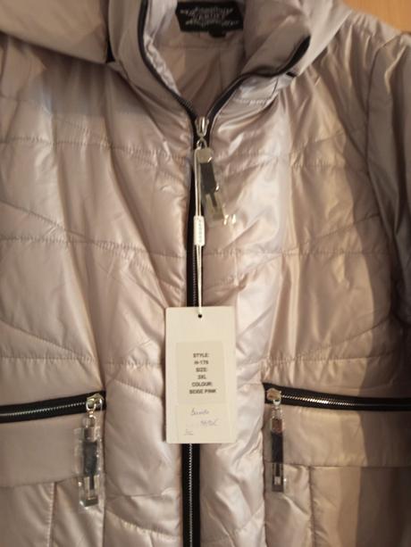 Béžová bunda, xxxl