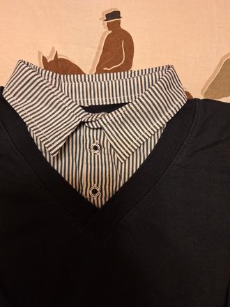 134 pulover s golierom, 134