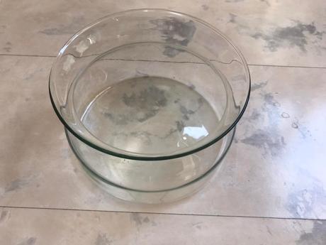 Sklenená misa bohemia, 